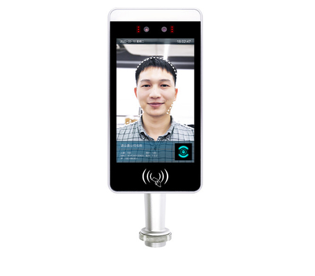 Android Temperature Scanner Face Recognition IPS LCD Screen Wall-Mounted
